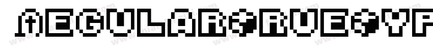  RegularTrueType字体转换